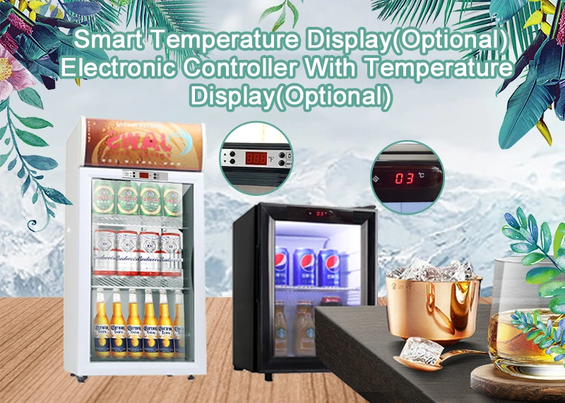 Sc-21 Commercial Display Mini Bar Countertop Display Showcase Refrigerator Cooler